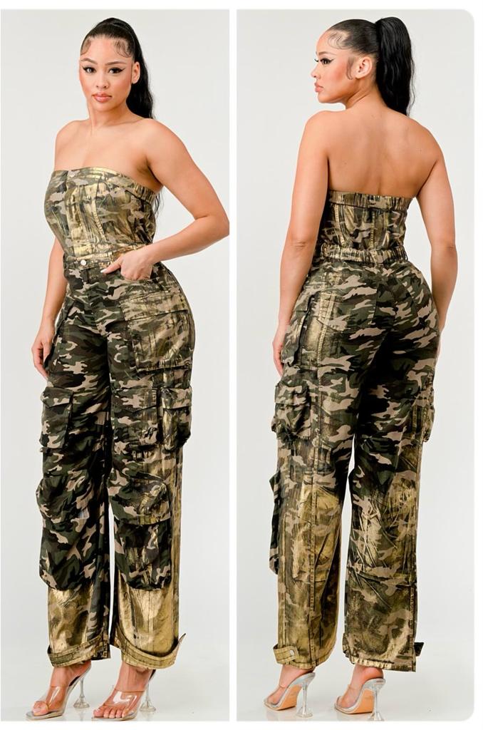 Army Girl Jumpsuit